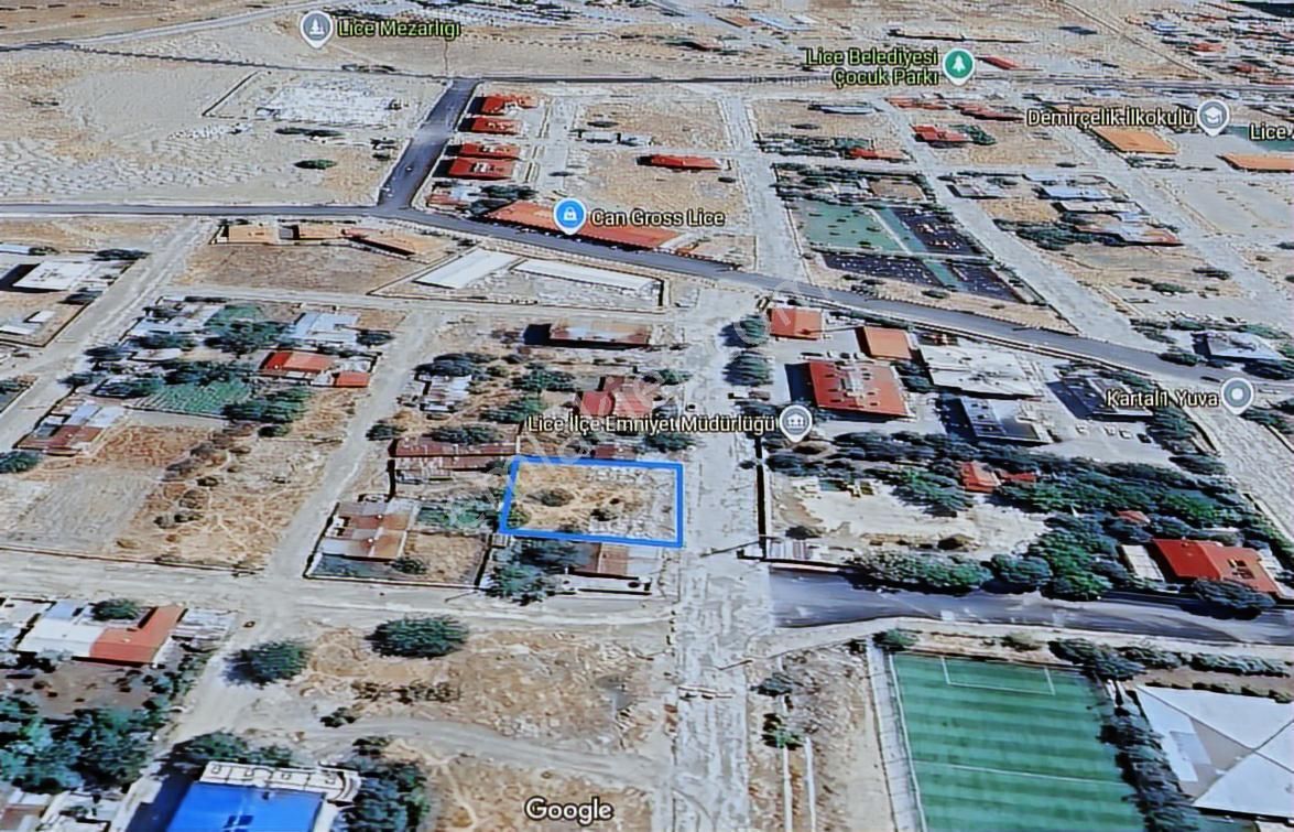 Azmir'den Satılık Lice Merkezde 793 M2 Baraka Arsası - Görsel 4