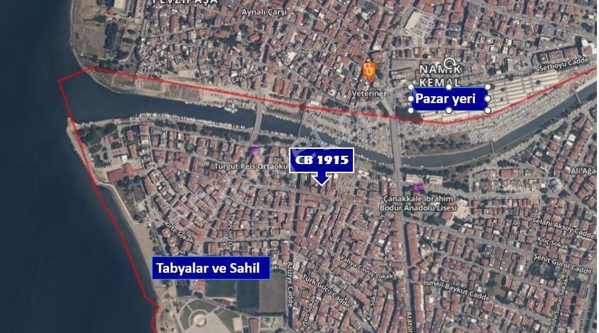 Çanakkale Merkezde Barbaros Mah. Kiralık İşyeri Depolu 160m2 - Görsel 5