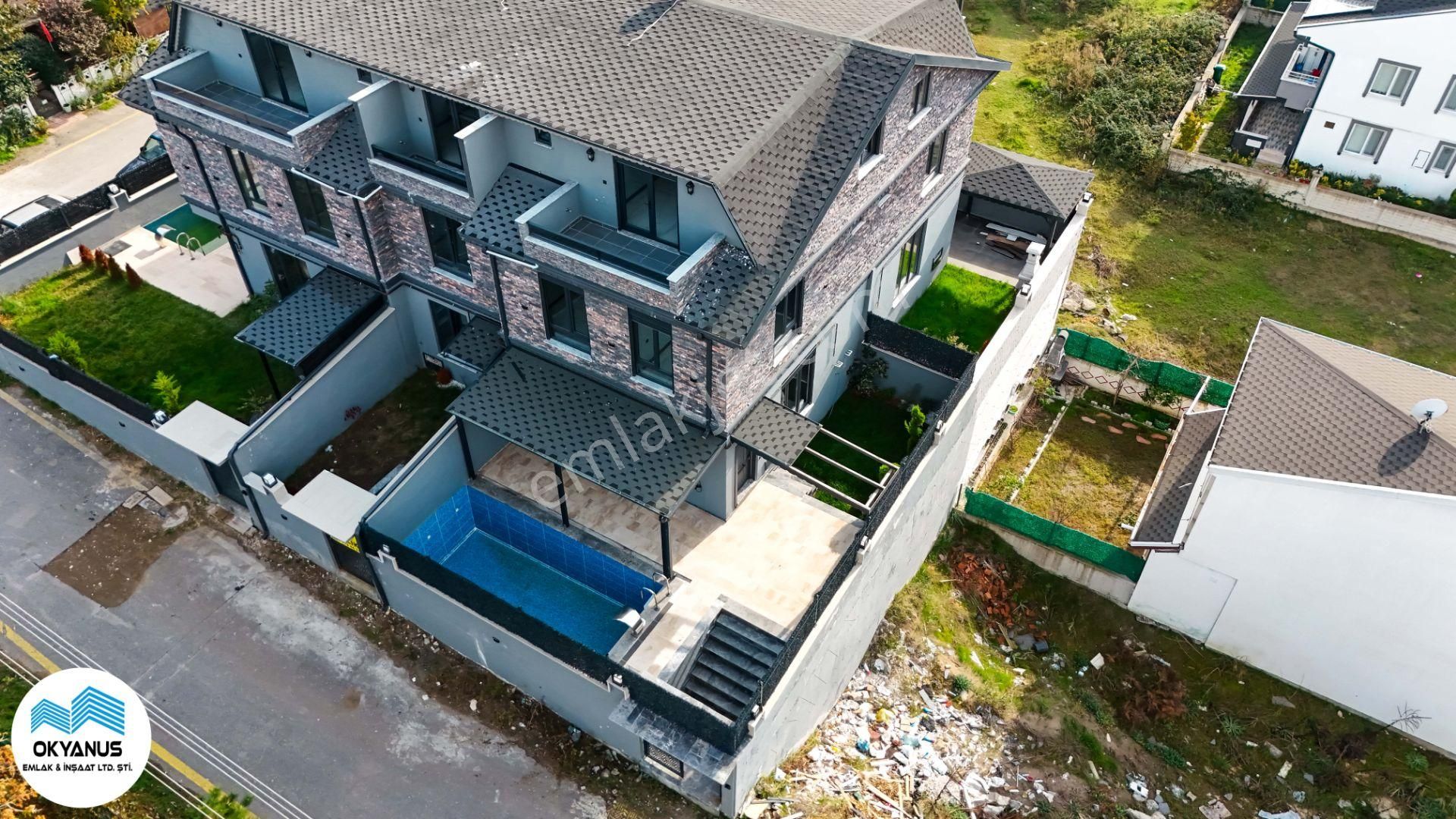 Sakarya Kocaali'de Müstakil Havuzlu Denize Yakın 3+1 Modern Villa - Görsel 8