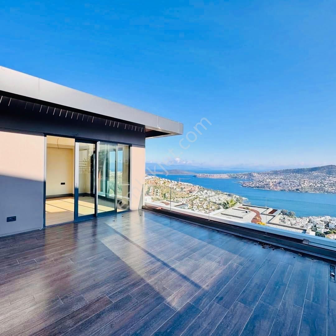 Bodrum Gündoğan'da Satılık Full Manzaralı 4+1 Villa - Görsel 19