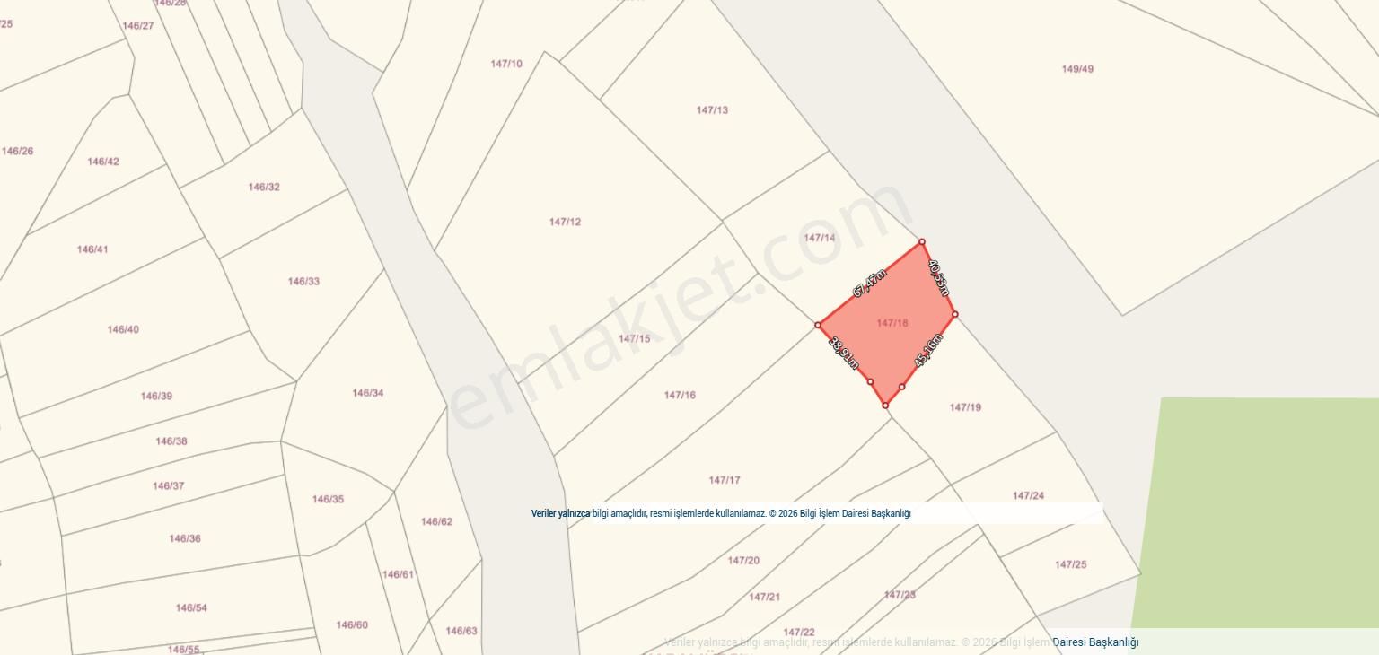 Kocaeli Karamürsel Kızderbent 2807 M2 Yatırıma Uygun Satılık Tarla - Görsel 2