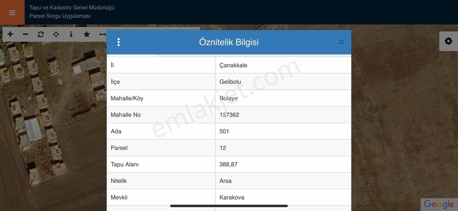 Çanakkale Gelibolu Bolayırda Yatırımlık Müstakil Arsalar - Görsel 2