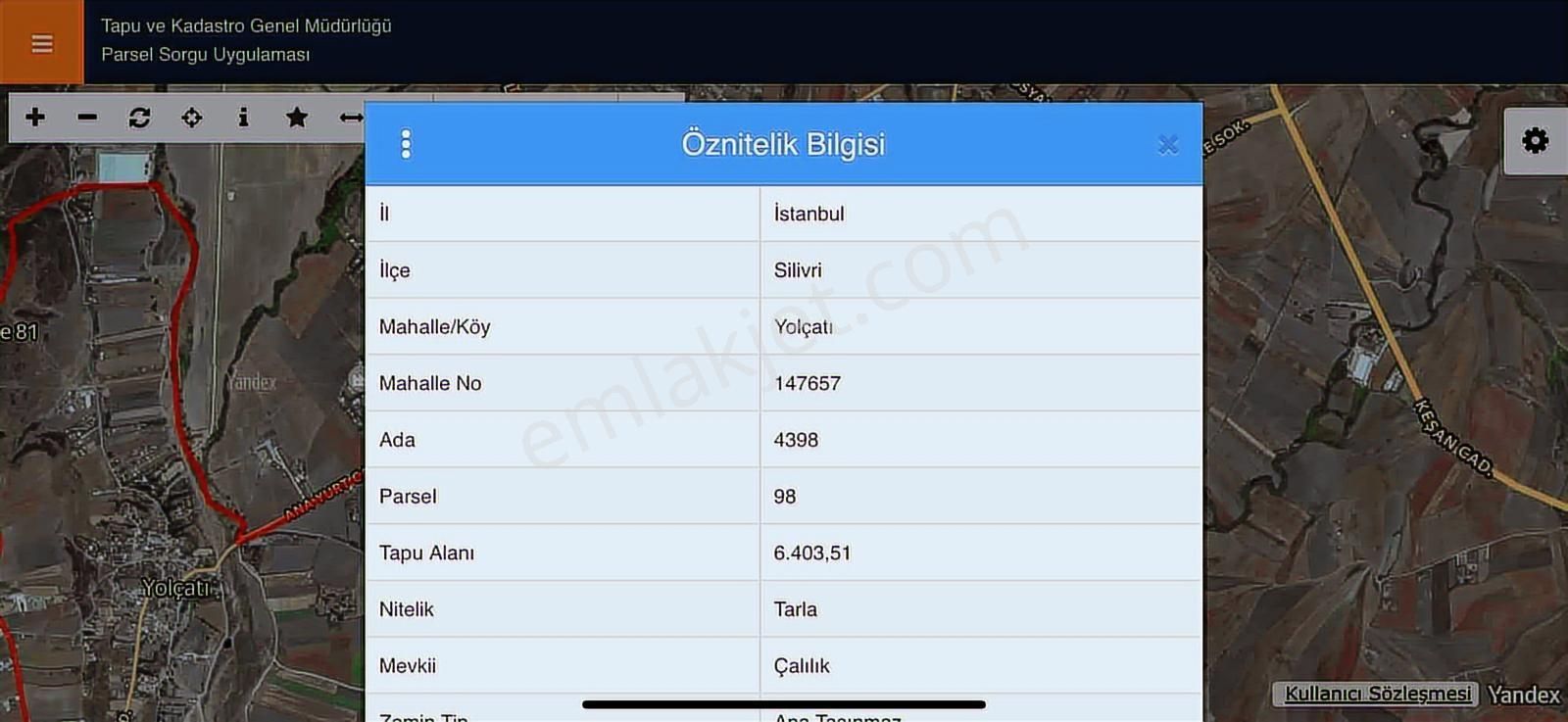 Silivride 6.403 M² Tek Tapulu Müstakil Çiftlik - Görsel 12