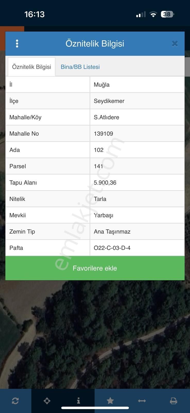 Home Gayrimenkulden Seydikemerde Fırsat Arsa - Görsel 6