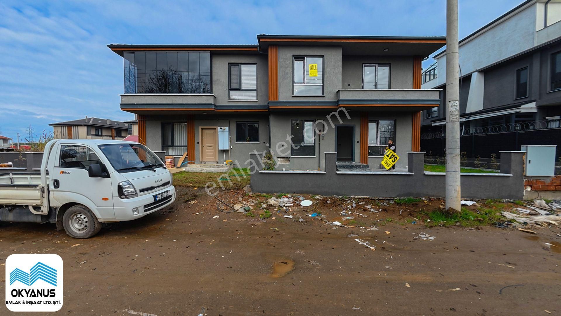 Sakarya Karasuda 3+1 Müstakil Bahçeli Lüks Villa!!! - Görsel 26