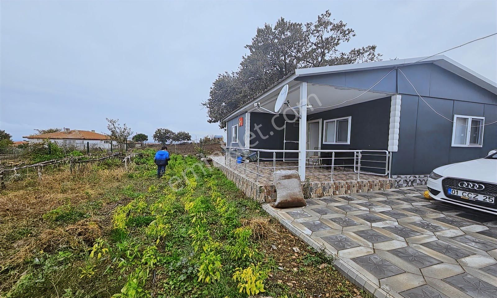 Yaşam'dan Vize Evrenlide Müstakil Full Eşyalı Bahçeli Teraslı Ev - Görsel 25