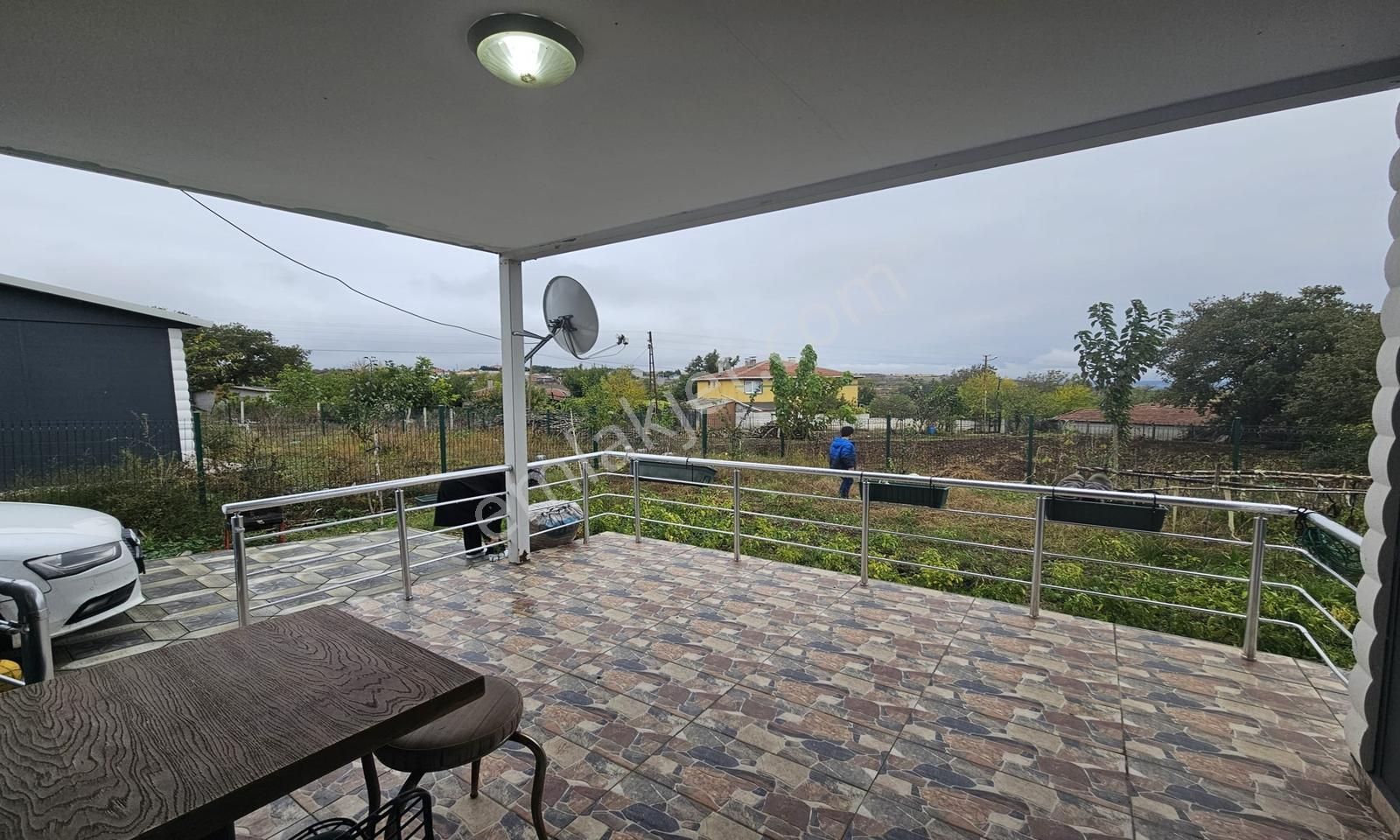 Yaşam'dan Vize Evrenlide Müstakil Full Eşyalı Bahçeli Teraslı Ev - Görsel 23