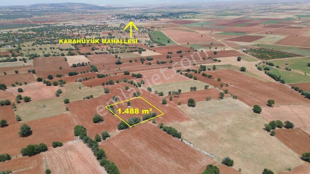 Konya / Akören / Karahüyük Mahallesinde 1.488 M² Müstakil Tapulu Tarla - Görsel 6