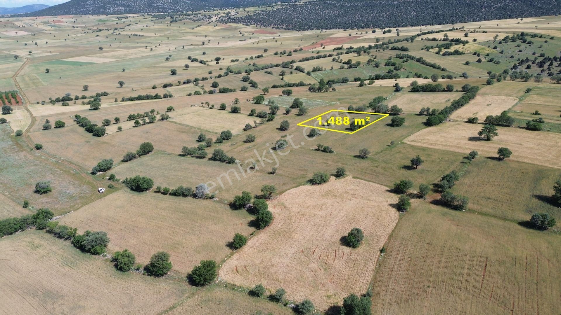 Konya / Akören / Karahüyük Mahallesinde 1.488 M² Müstakil Tapulu Tarla - Görsel 3