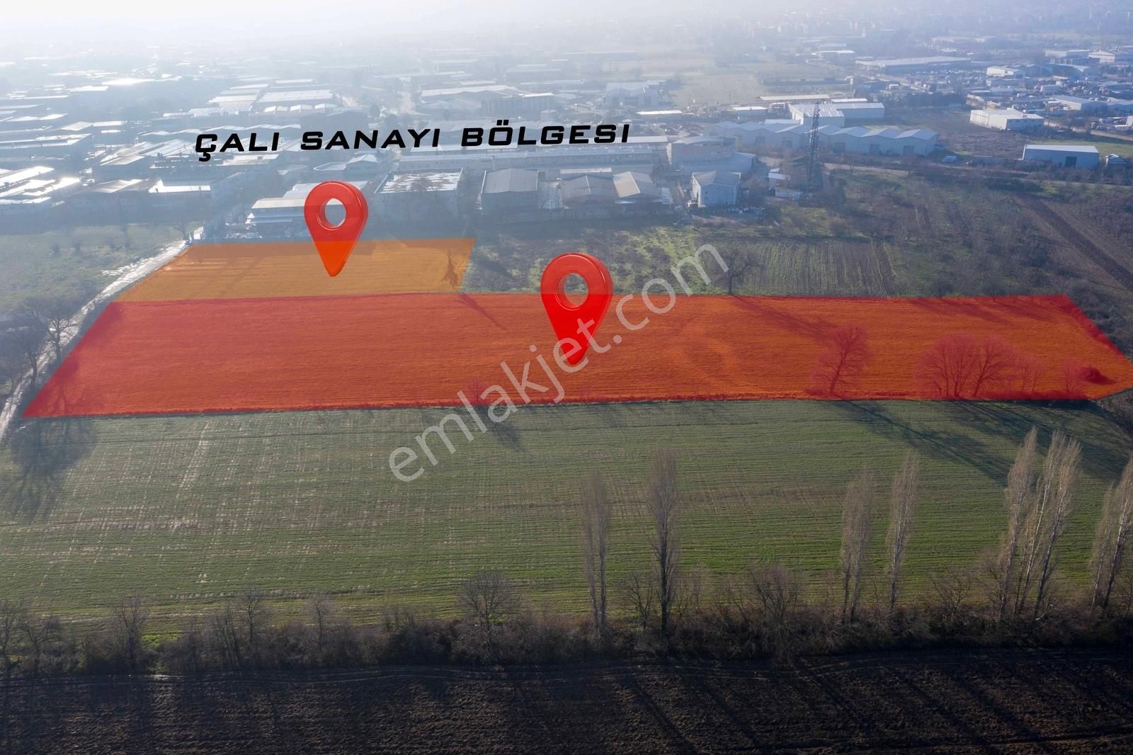 Çalı'da Kiralık Arazi Zemin Dolgusu Yapılmış Elektrik Ve Suyuvar - Görsel 4