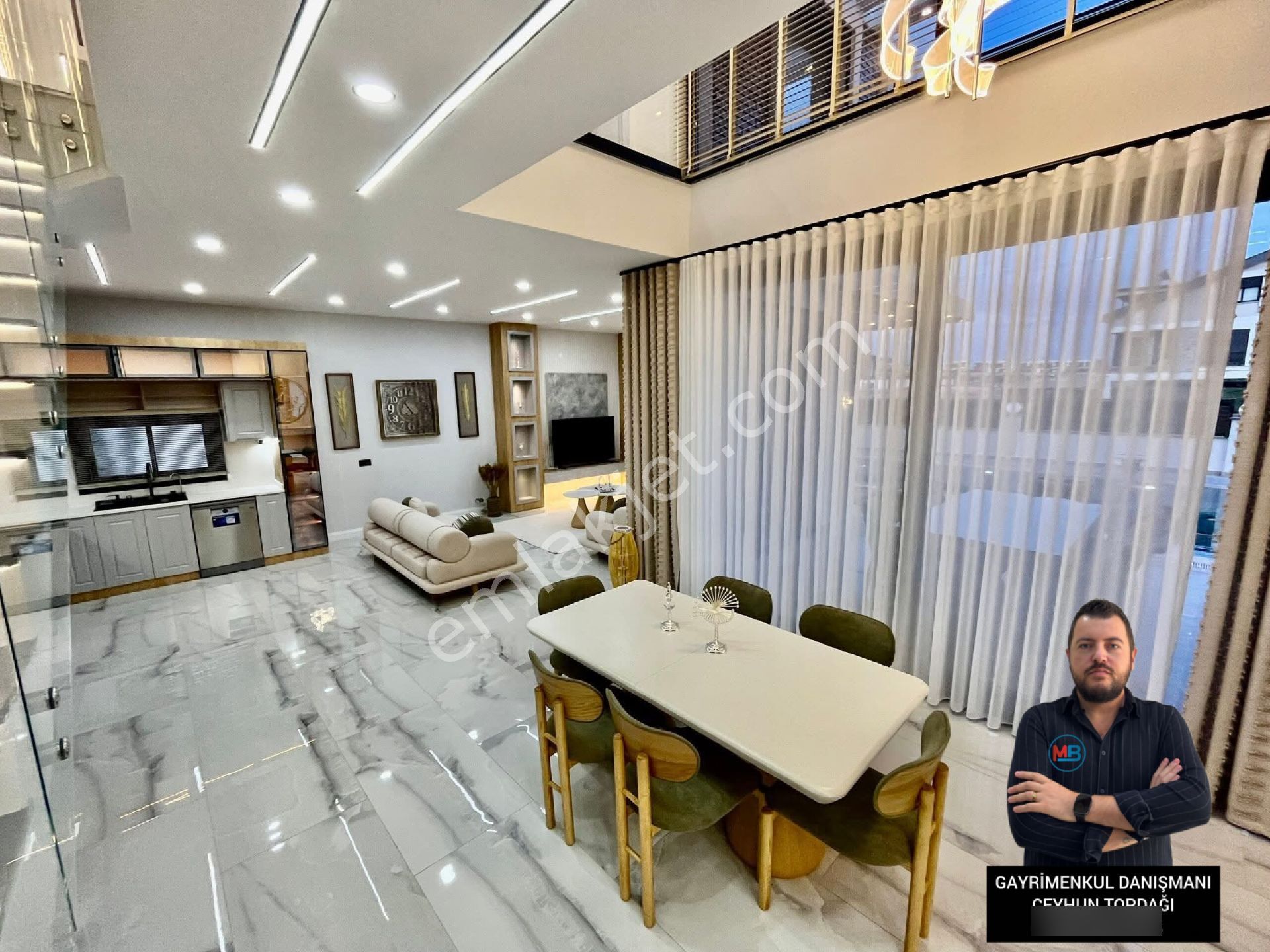 Didim'de Satılık 5+1 Tam Müstakil Havuzlu Eşyalı Tam Müstakil Villa ! - Görsel 16