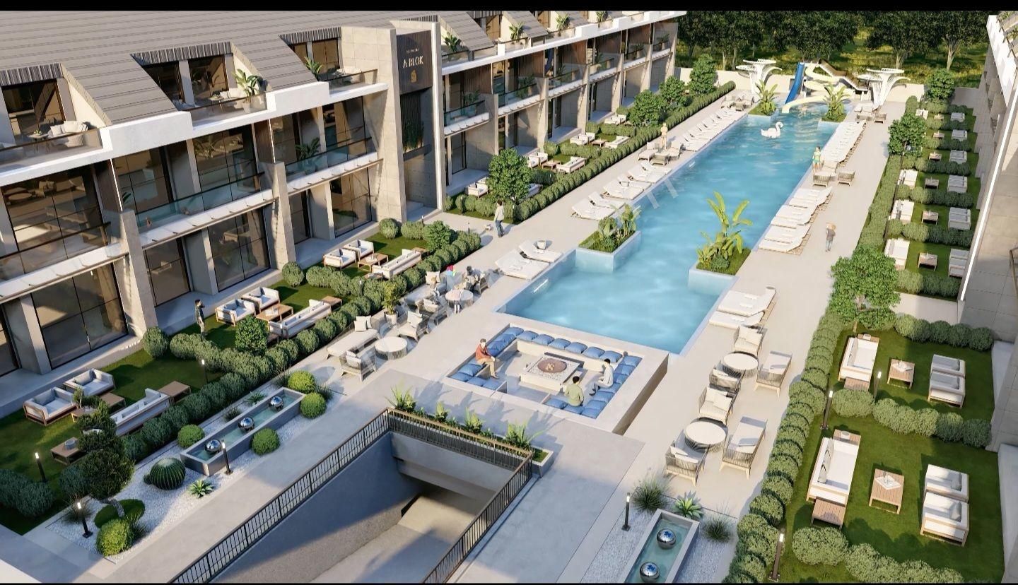 Taksitle Ödeyin / Lüks Sitede 2+1 / Kapalı Otopark Var/ Döşemeal - Görsel 10