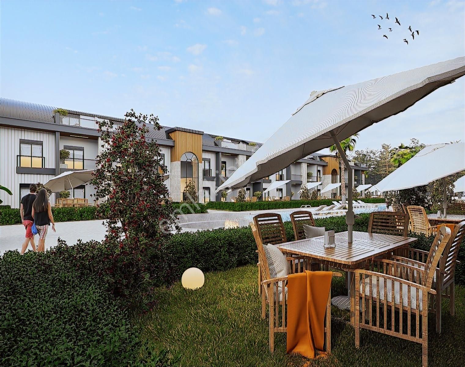 Taksitle Ödeyin / Lüks Sitede 1+1 / Kendine Ait Bahçesi Var - Görsel 4