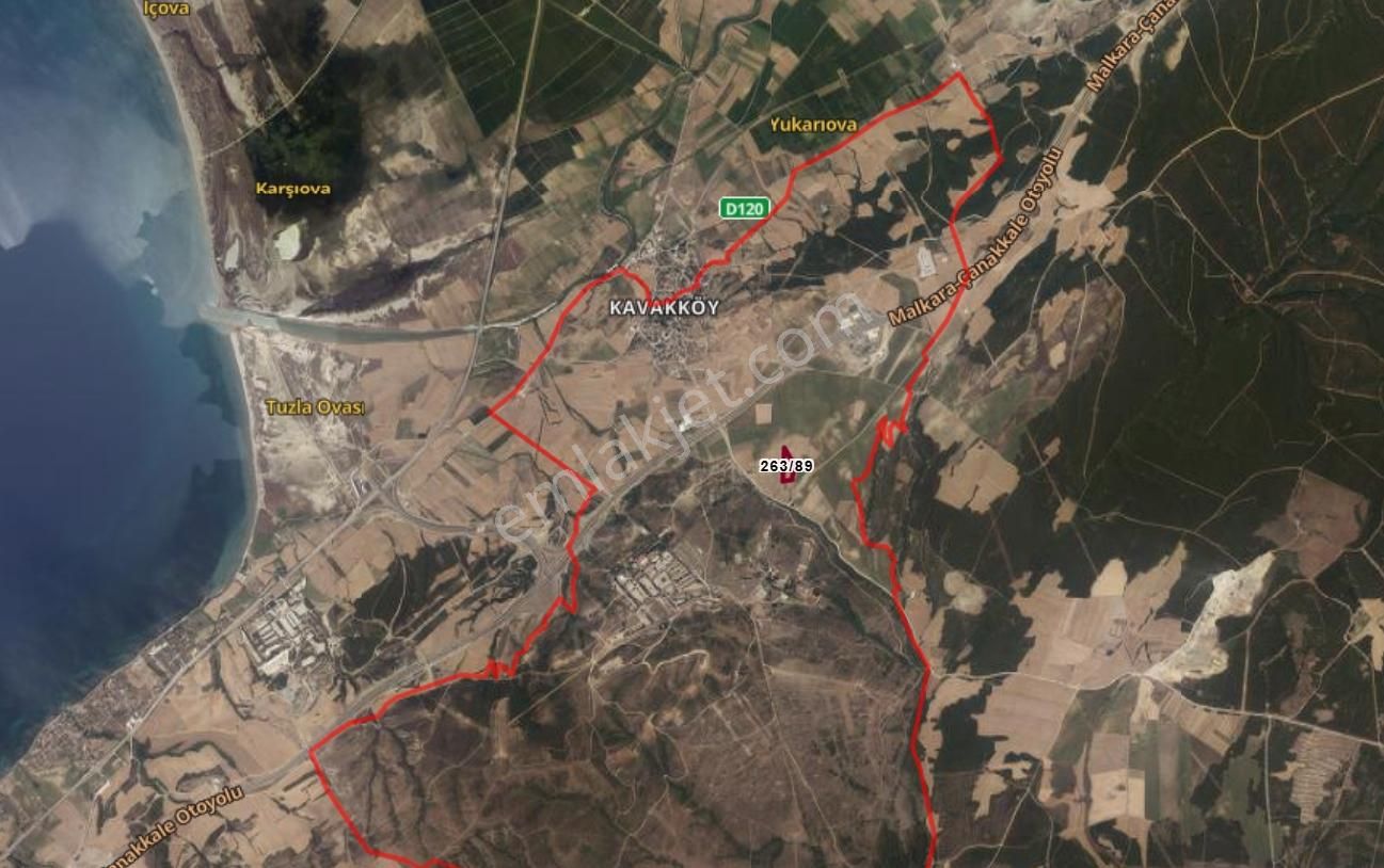 Müstakil Tapulu, 21 Dönüm Tarla, Çanakkale Gelibolu Kavak - Görsel 10