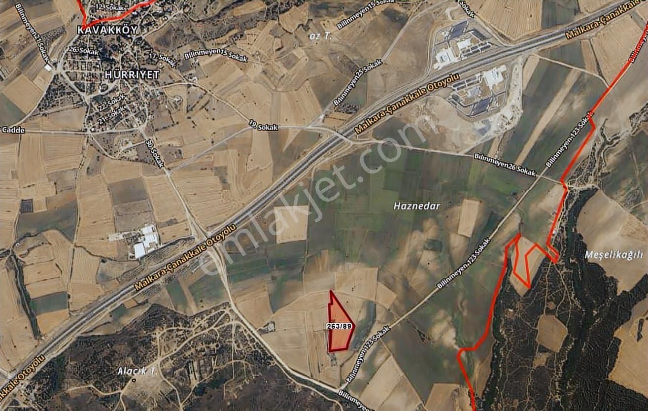 Müstakil Tapulu, 21 Dönüm Tarla, Çanakkale Gelibolu Kavak - Görsel 19