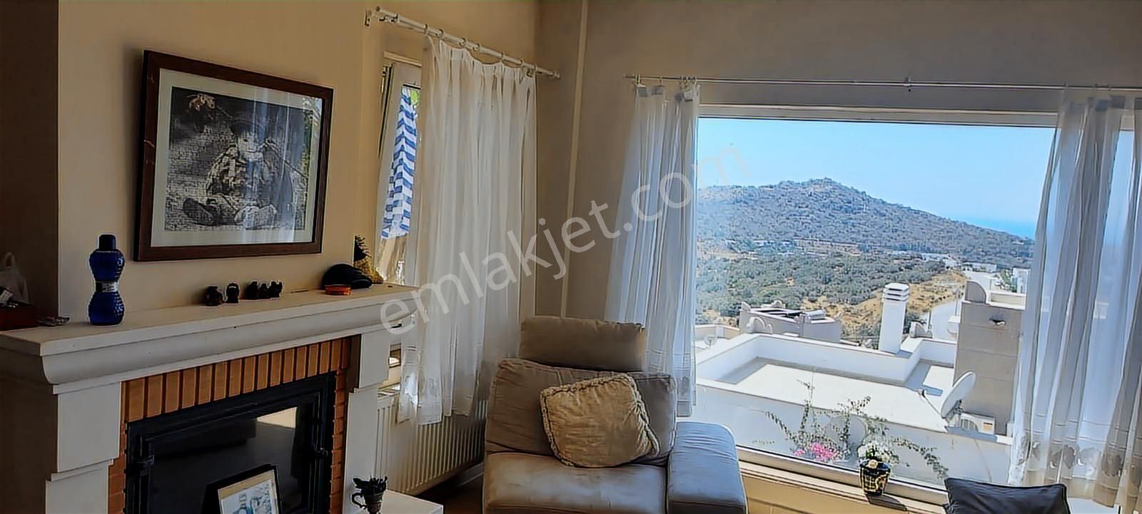 Bodrum Gümüşlük Satılık Deniz Manzaralı Mustakil Dubleks - Görsel 10