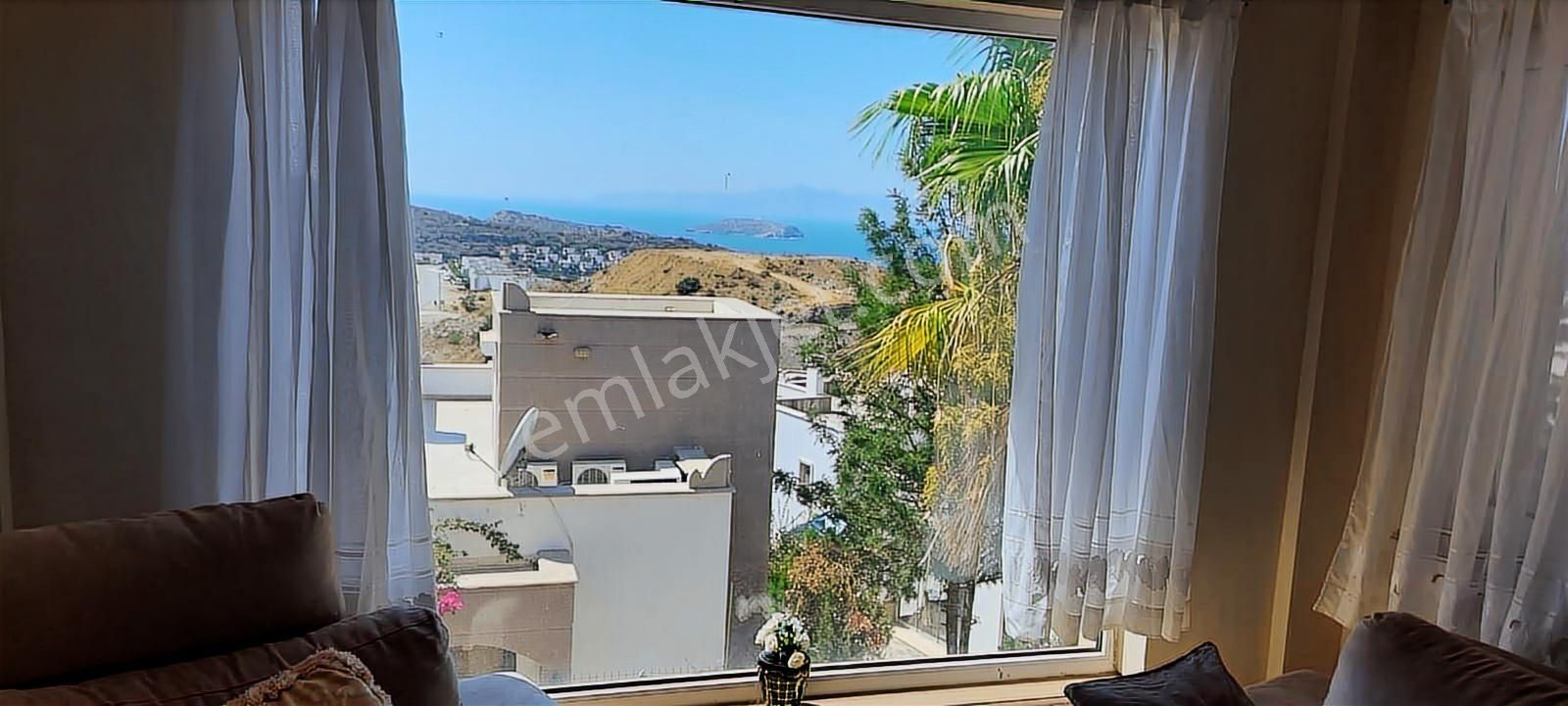 Bodrum Gümüşlük Satılık Deniz Manzaralı Mustakil Dubleks - Görsel 7