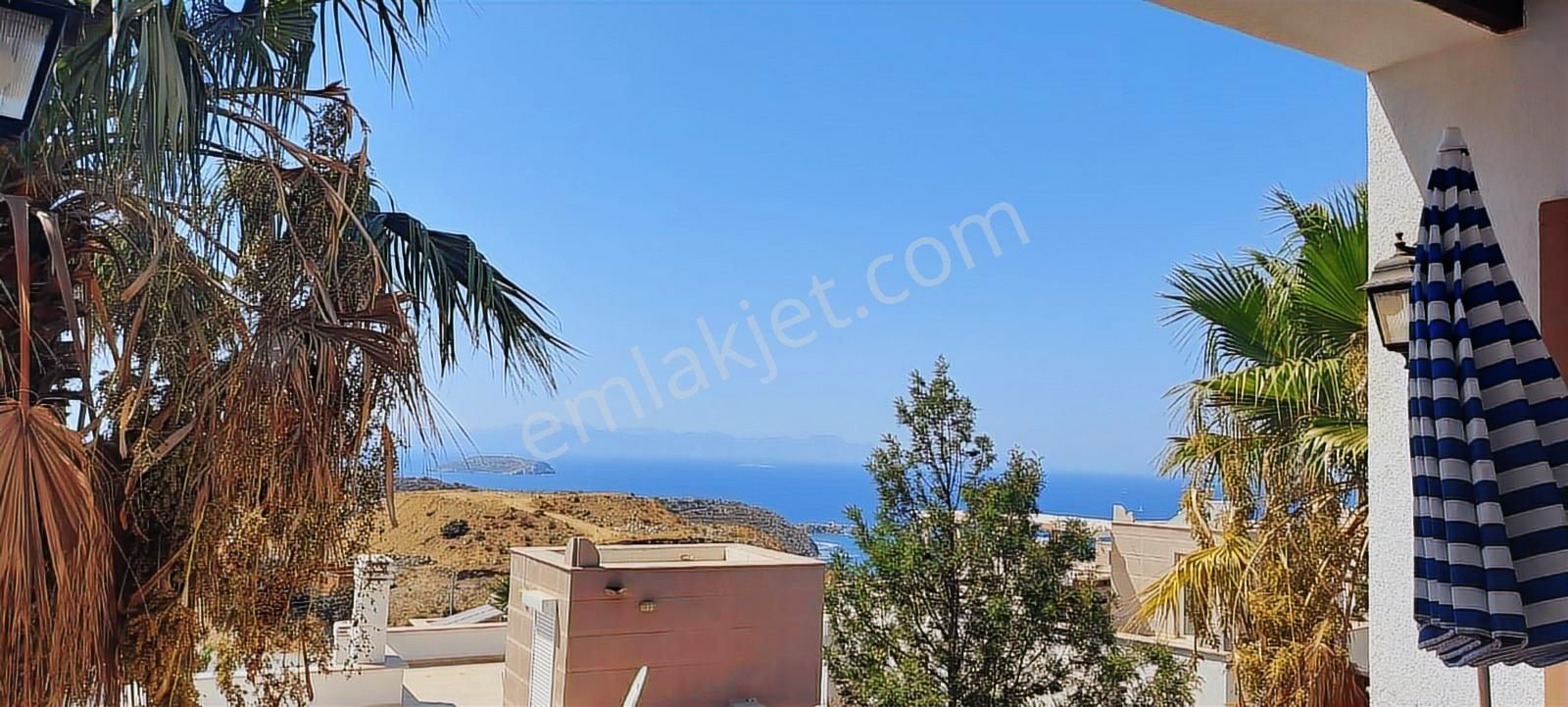 Bodrum Gümüşlük Satılık Deniz Manzaralı Mustakil Dubleks - Görsel 19