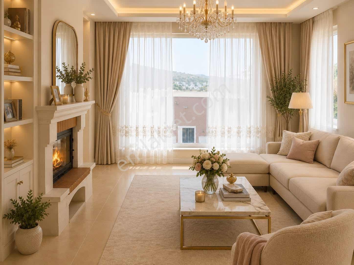 Bodrum Gümüşlük Satılık Deniz Manzaralı Mustakil Dubleks - Görsel 26