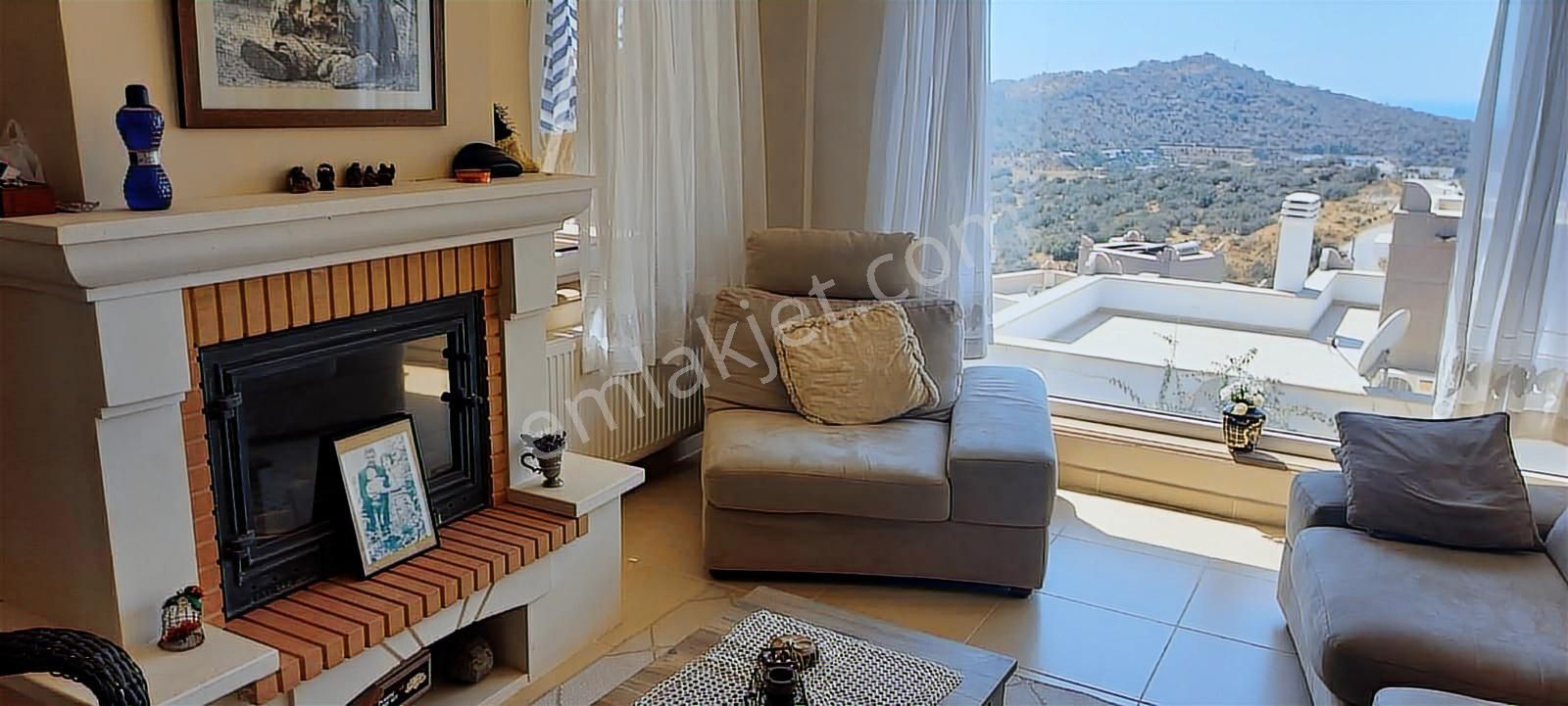 Bodrum Gümüşlük Satılık Deniz Manzaralı Mustakil Dubleks - Görsel 2