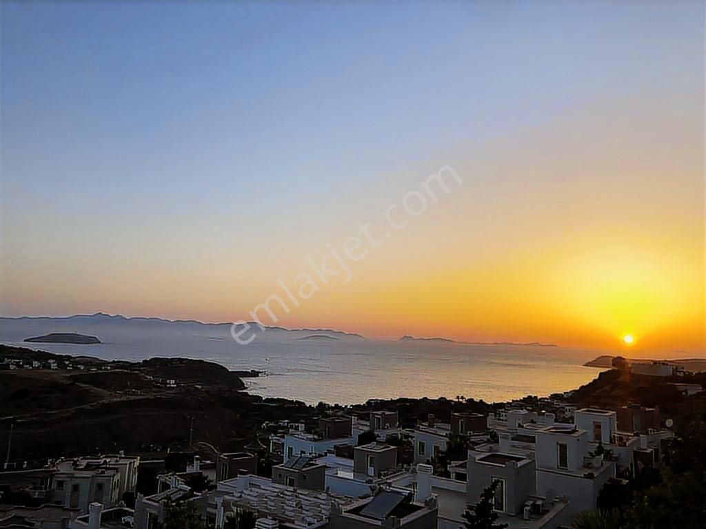 Bodrum Gümüşlük Satılık Deniz Manzaralı Mustakil Dubleks - Görsel 34