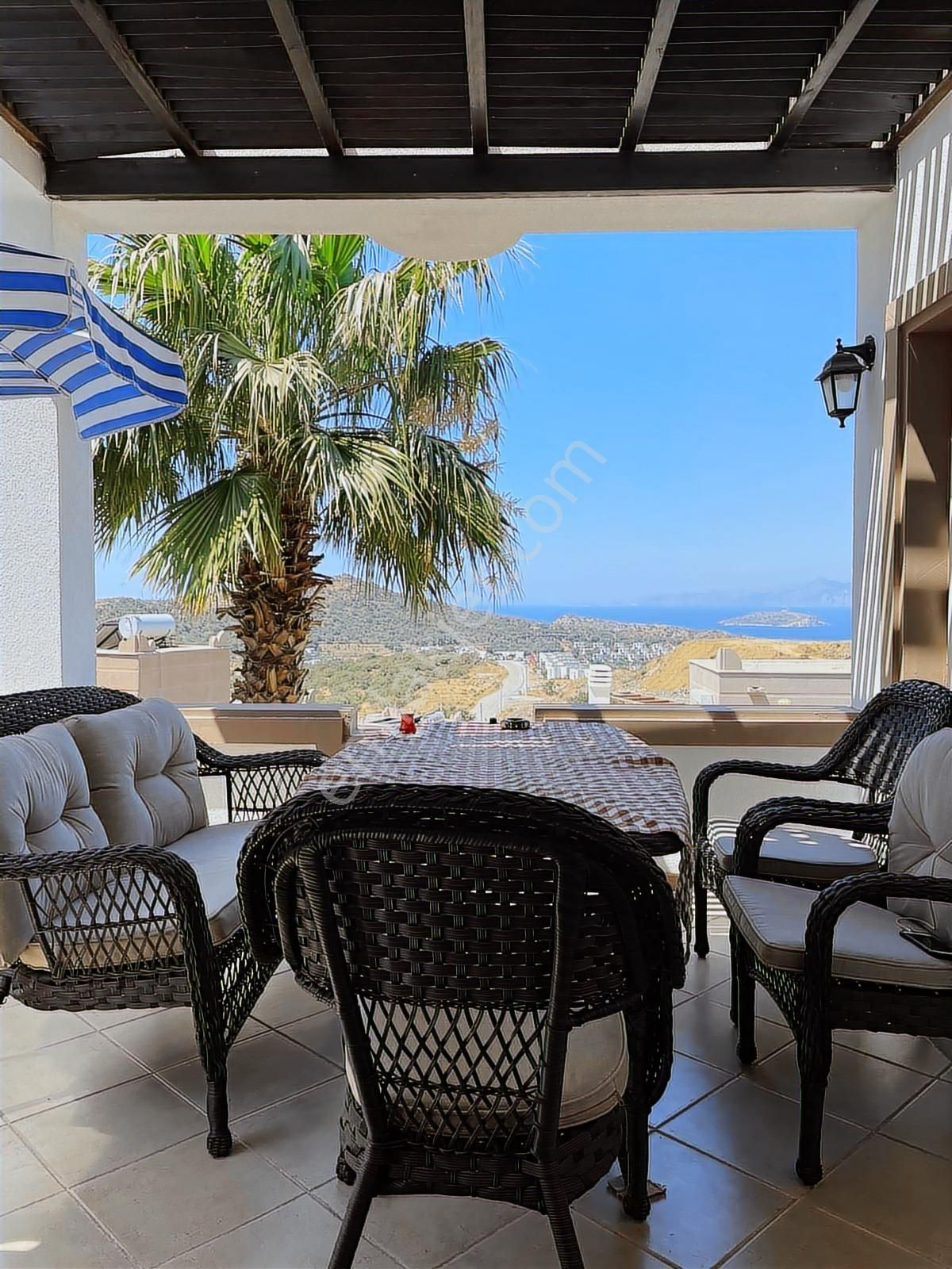 Bodrum Gümüşlük Satılık Deniz Manzaralı Mustakil Dubleks - Görsel 31