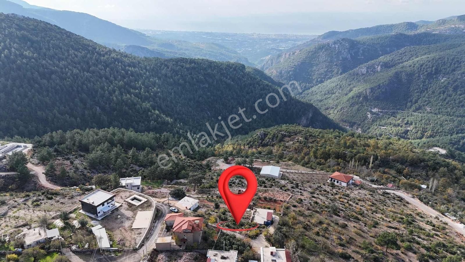 Alanya Bademağacı Full Manzaralı Fırsat Arsa - Görsel 4