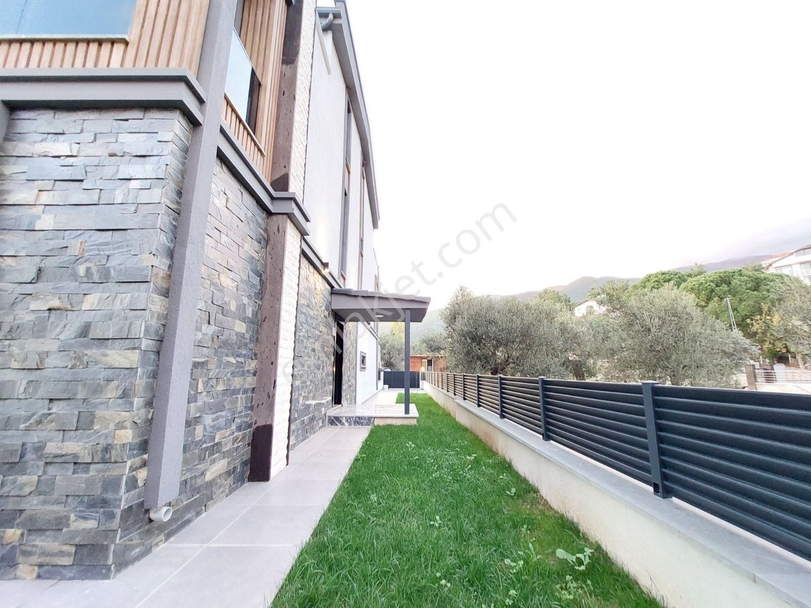 Güre'nin Enfes Doğasında,deniz Manzaralı 4+1 Eşsiz Lüks Villa - Görsel 32
