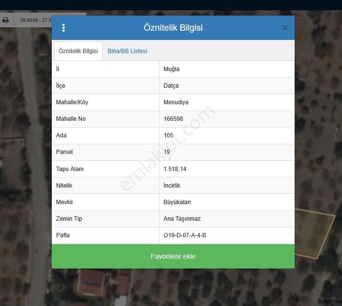 Datça Mesudiye Ovabükü'nde Denize 600 M Arazi - Görsel 4