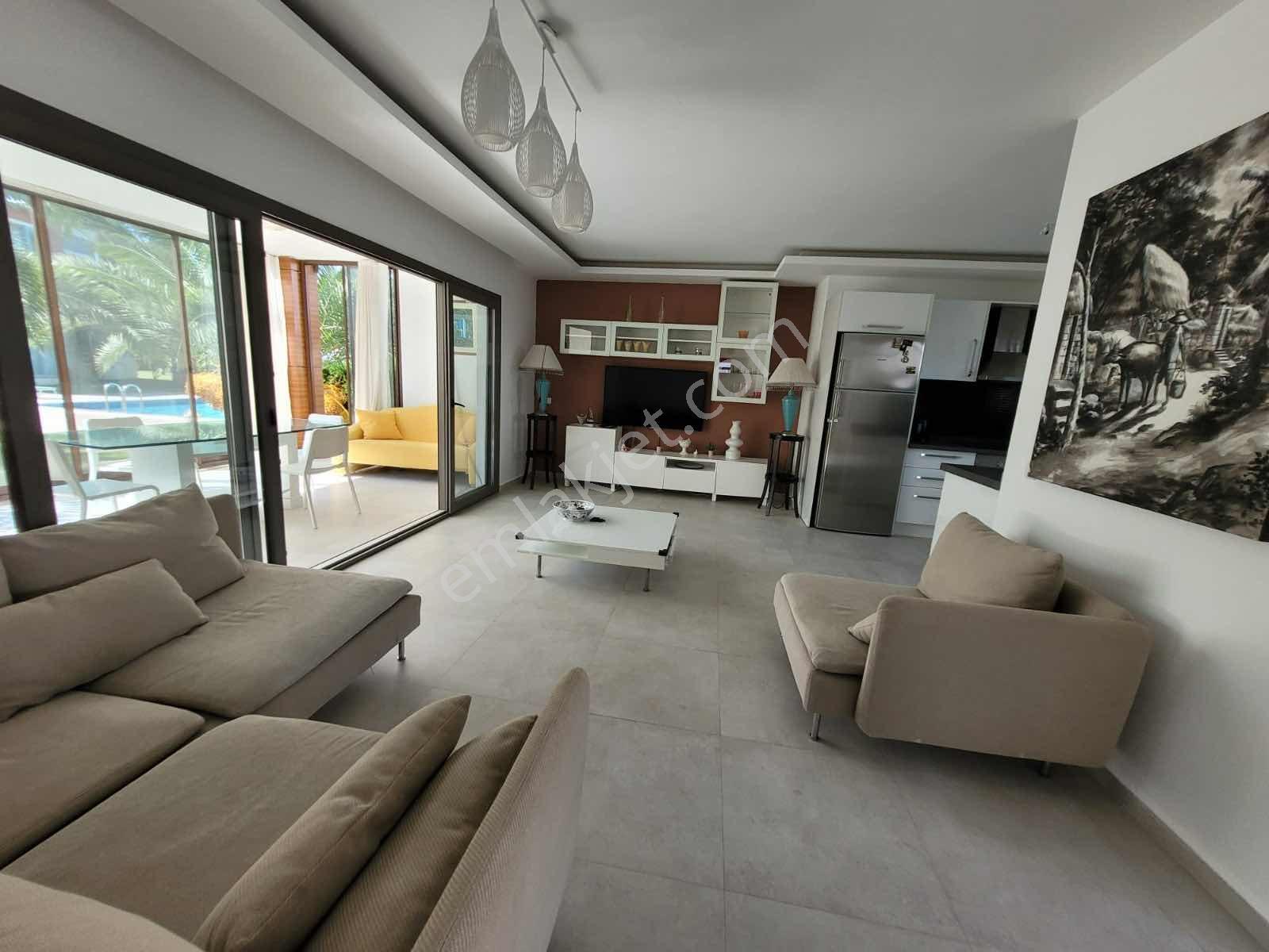 Bodrum Ortakent Yahşi Kiralık Plaja Yakın Bahçe Katı Daire - Görsel 25