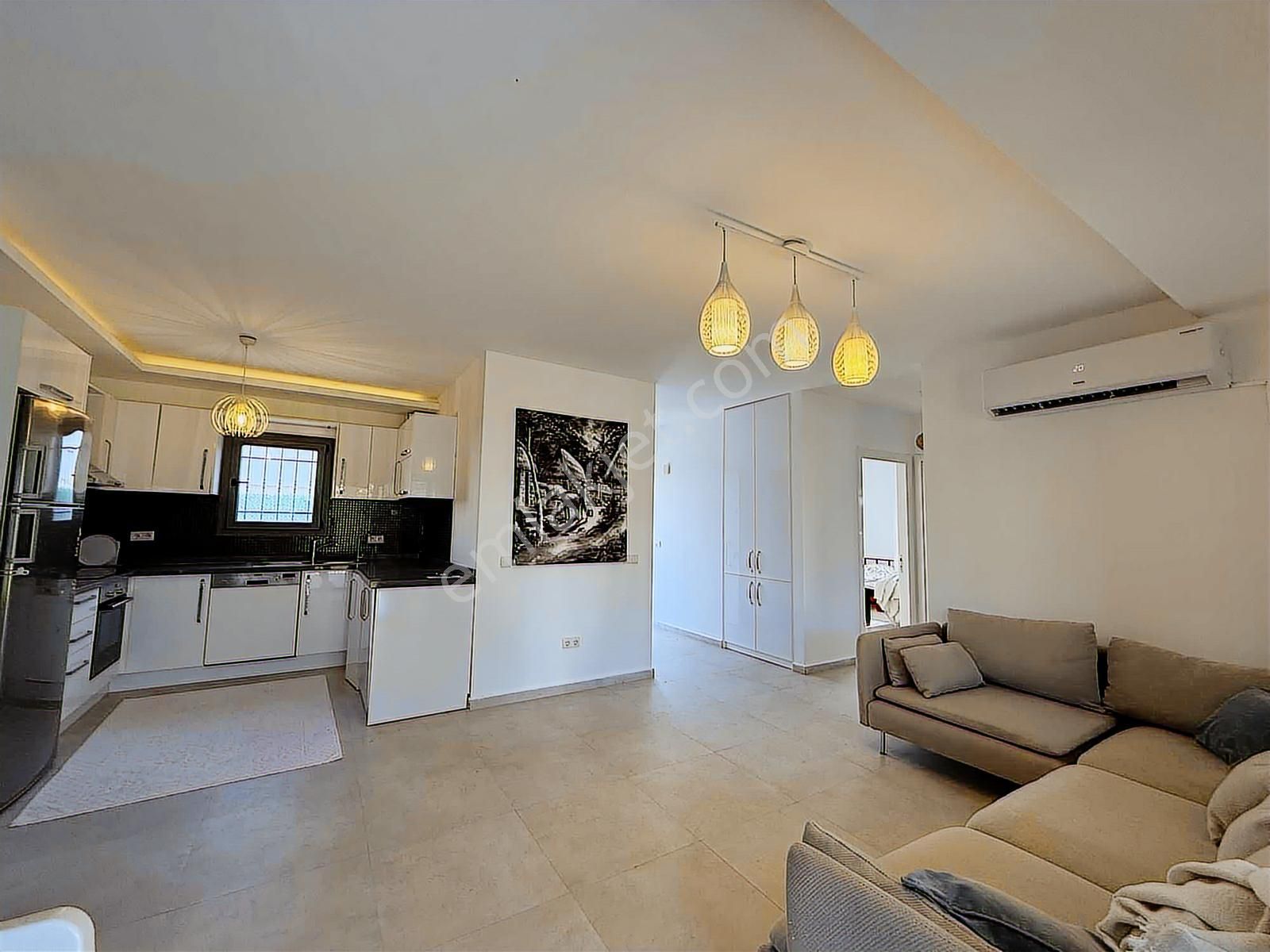 Bodrum Ortakent Yahşi Kiralık Havuzlu Sitede Bahçe Katı Daire - Görsel 14