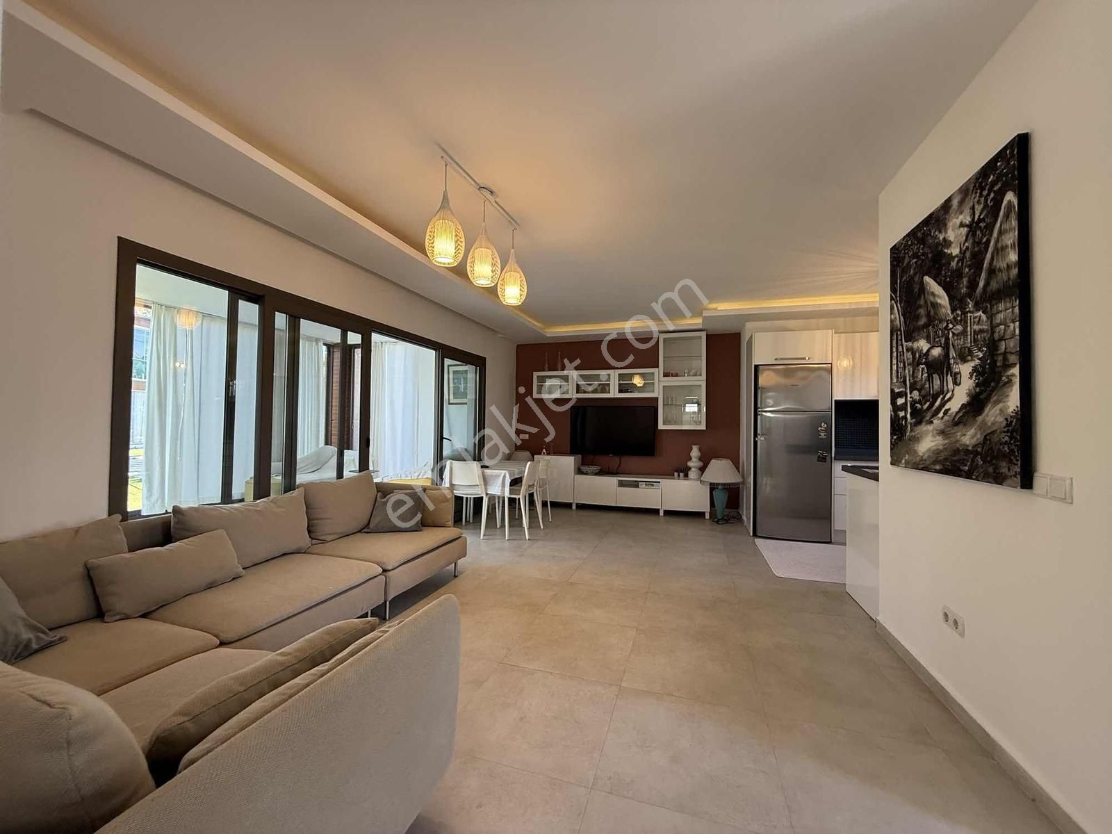 Bodrum Ortakent Yahşi Kiralık Havuzlu Sitede Bahçe Katı Daire - Görsel 20