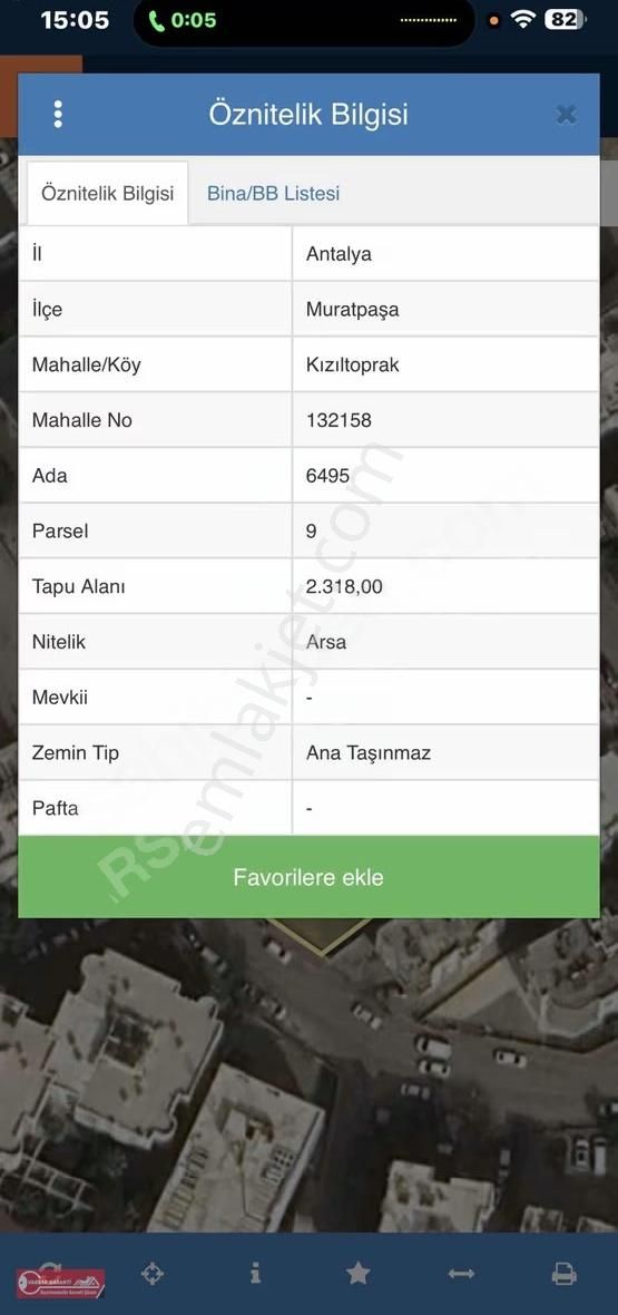 Muratpaşa Kızıltoprak Hastane İmarlı Kupon Arsa - Görsel 4