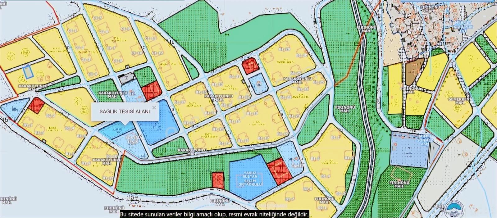 İncesu Aksu Bağları Satılık 405 M2 Villa Parseli - Görsel 2