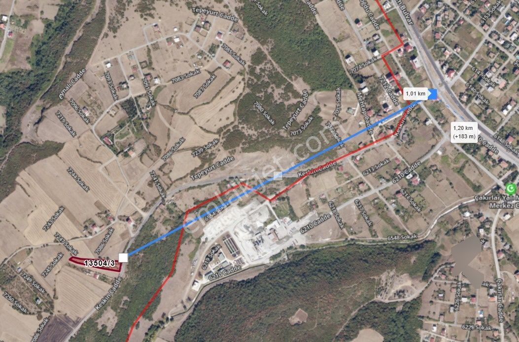 Tarla Ve Ev İmarda 3 Kat Hakkı Deniz Ve Şehir Manzarası - Görsel 12