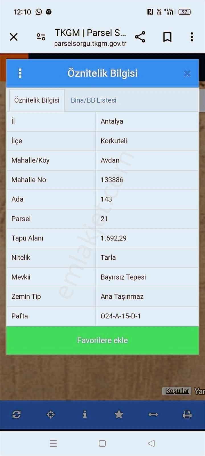 Antalya Korkuteli Avdan Da Satılık 1.629 M2 Arazi... - Görsel 17