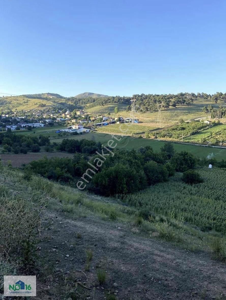 No16'dan Yenişehir Kozdere Köyünde Manzaralı 1600m2 Arazi