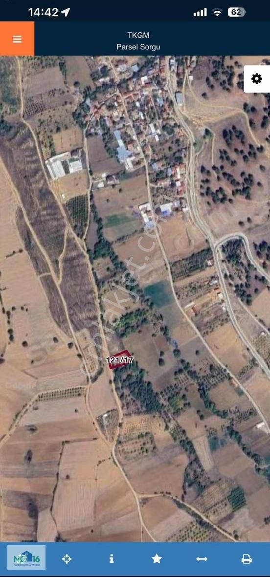 No16'dan Yenişehir Kozdere Köyünde Manzaralı 1600m2 Arazi - Görsel 5