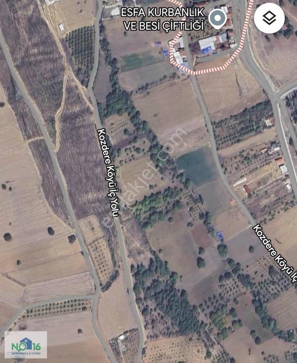 No16'dan Yenişehir Kozdere Köyünde Manzaralı 1600m2 Arazi - Görsel 9