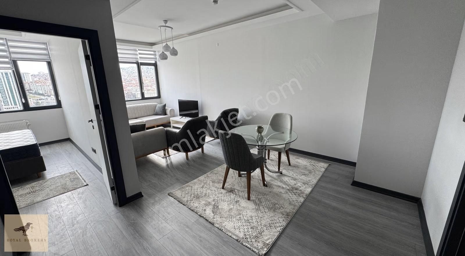 Satılık, Taurus Yanı, Akman Condominium'da, Herşeyi İle Yeni 1+1 - Görsel 25