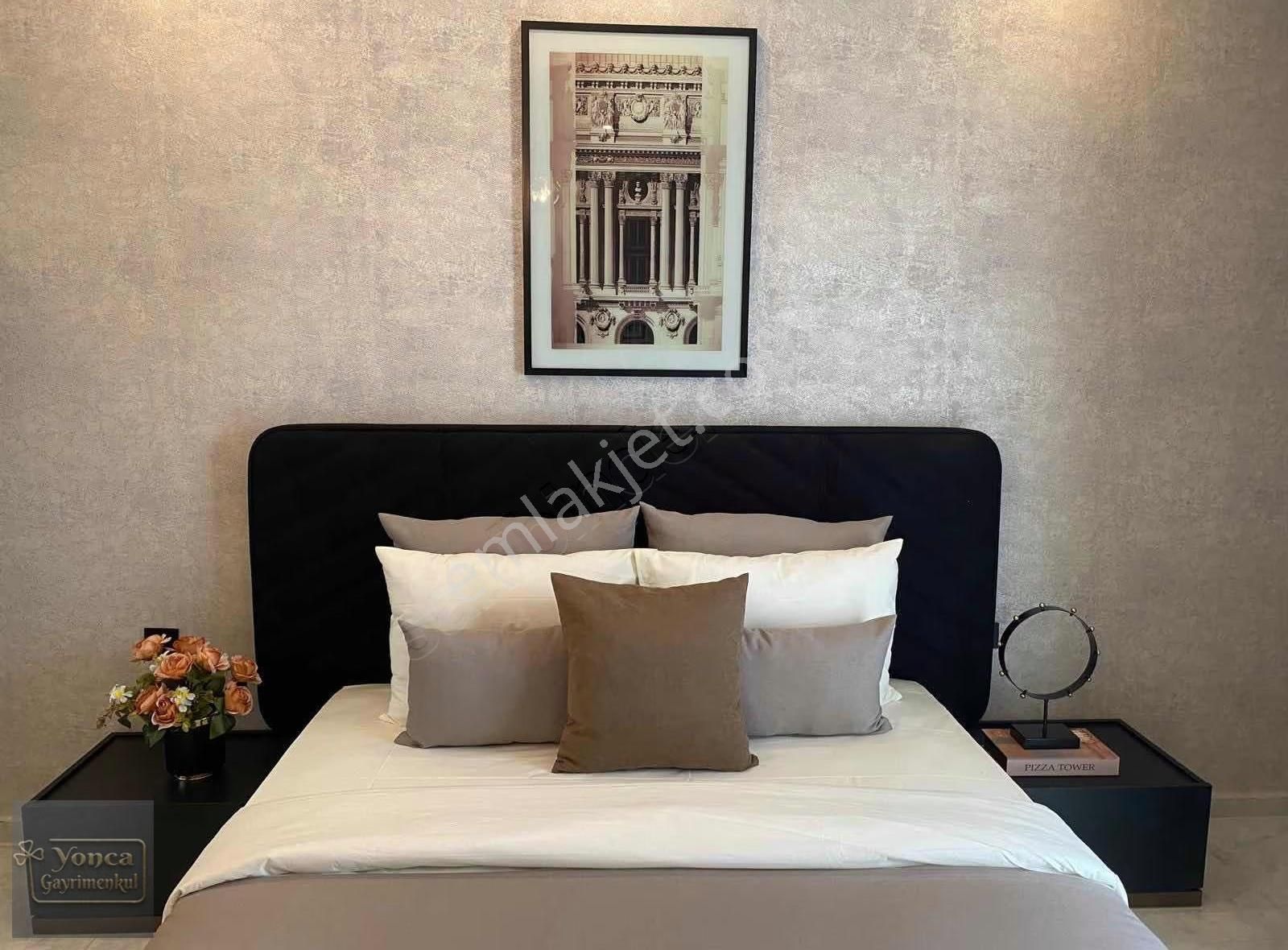 Alanya Kleopatra Denize 100 Metre Havuzlu Full Eşyalı 4+1 Dubles - Görsel 16