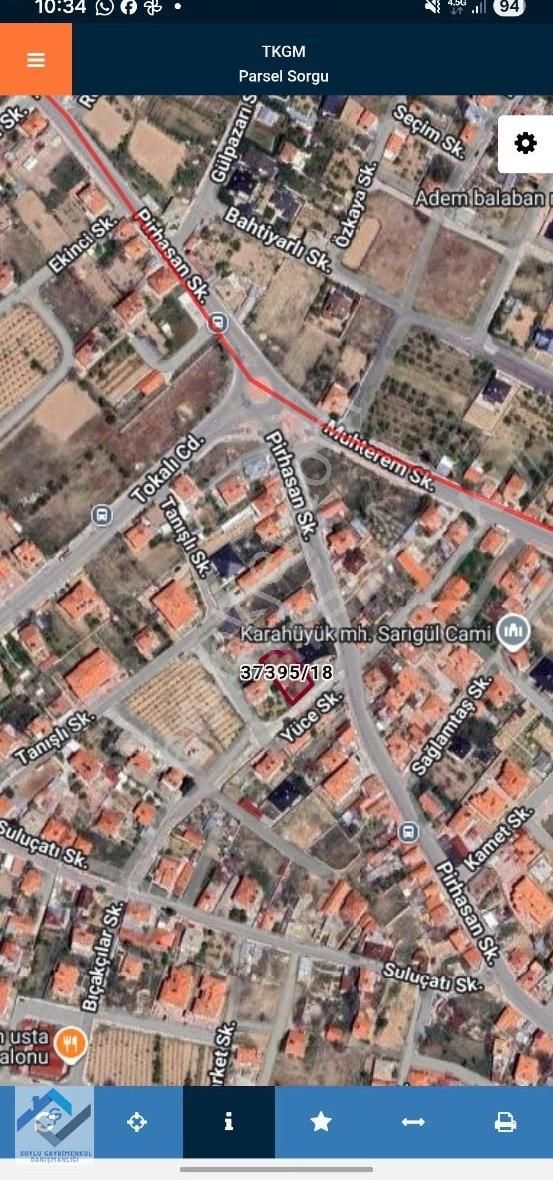 Konya Meram Karahüyük Villa Arsası