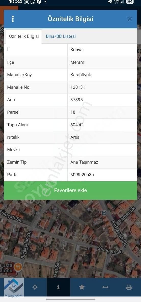 Konya Meram Karahüyük Villa Arsası - Görsel 6