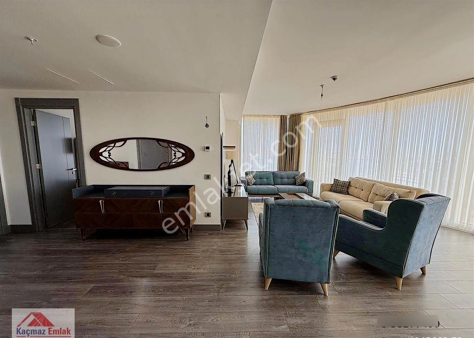 İstmarina Kiralık 2+1 Geniş Teras Eşyasız Deniz Manzaralı - Görsel 21