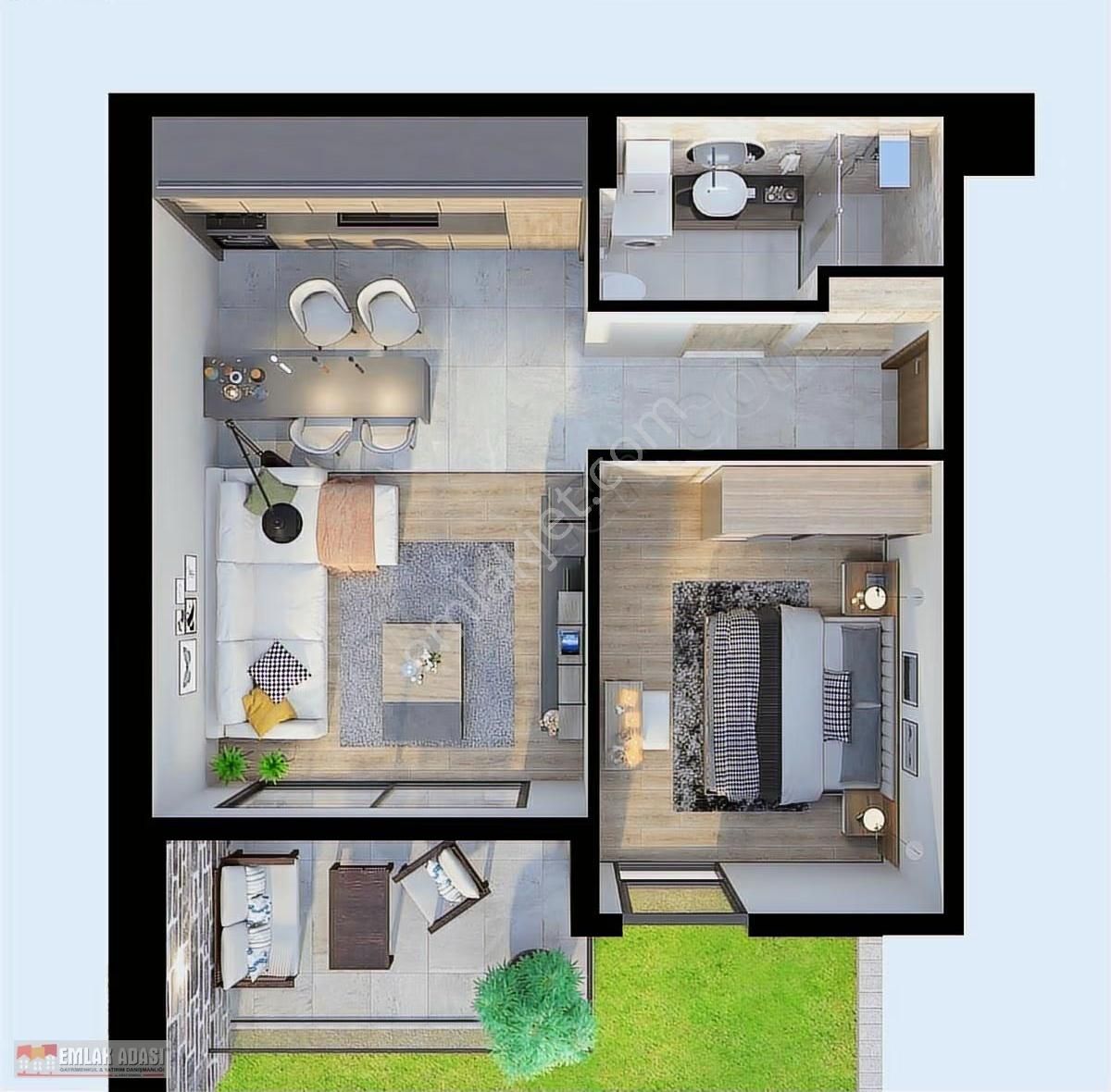 Aydın Kuşadası Güzel Çamlı,da Satılık 1+1,2+1,3+1 Daireler - Görsel 8