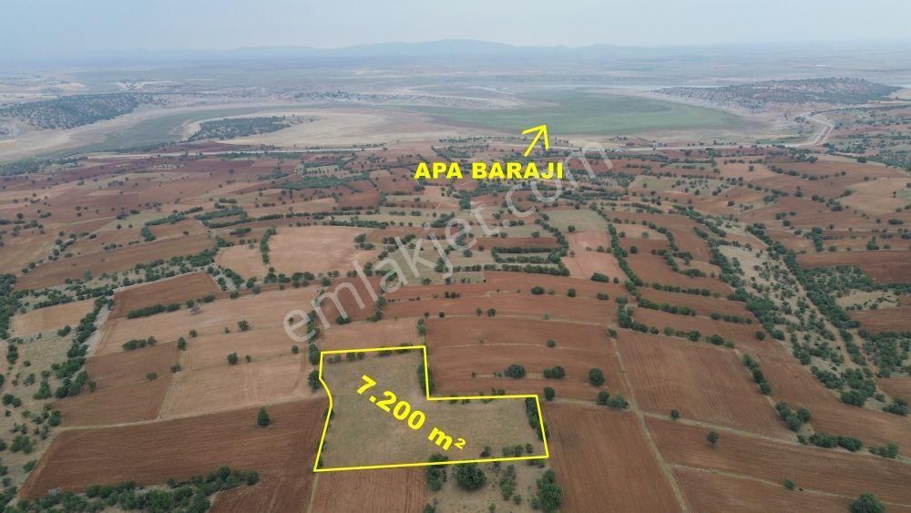 Konya / Çumra / Apasaraycık Mahallesinde 7.200 M² Müstakil Tapulu Tarla