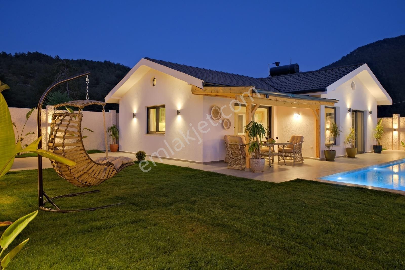 Stoptan Kayaköy 2+1 Eşyalı Lüks Ve Konforun Buluştuğu Özel Villa - Görsel 9