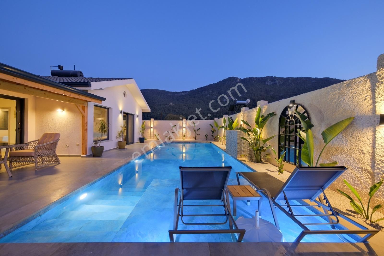 Stoptan Kayaköy 2+1 Eşyalı Lüks Ve Konforun Buluştuğu Özel Villa - Görsel 12