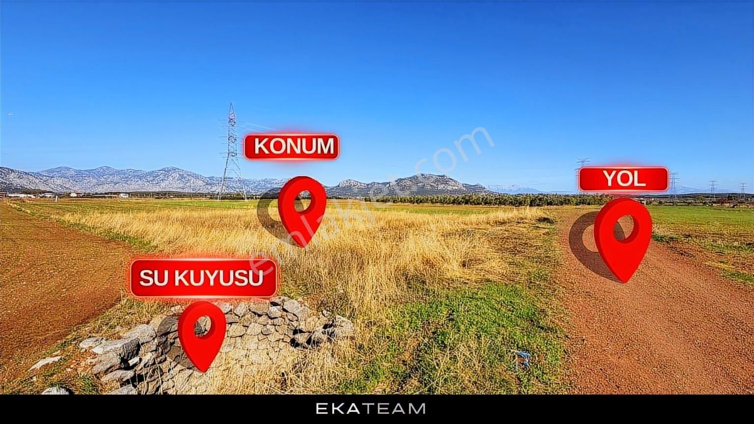 Antalya Döşemealtı Ilıcada Yola Cepheli 1.050 M² Satılık Tarla - Görsel 2