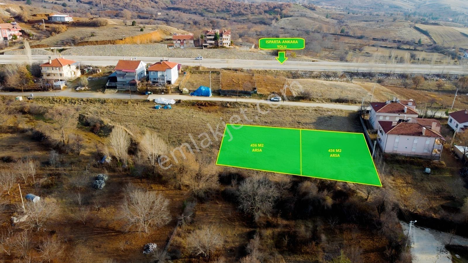Ulucan Dan Isparta Yalvaç Bağkonak Ta Satılık Arsalar - Görsel 4